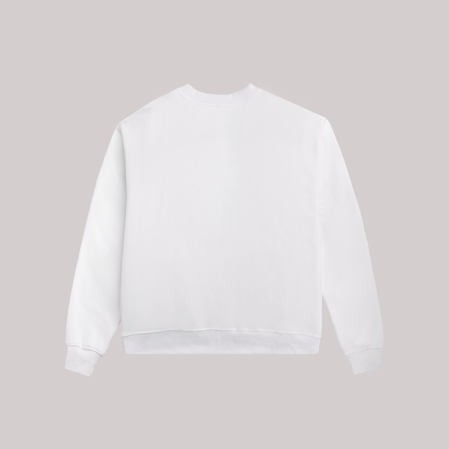 Essential Oversized Sweatshirt - Snow White