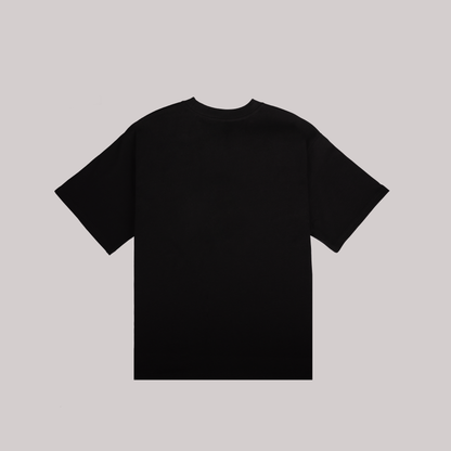 Essential  Oversized Tee - Black Beauty
