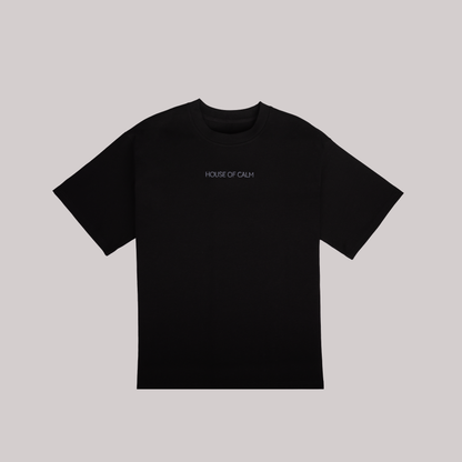 Essential  Oversized Tee - Black Beauty
