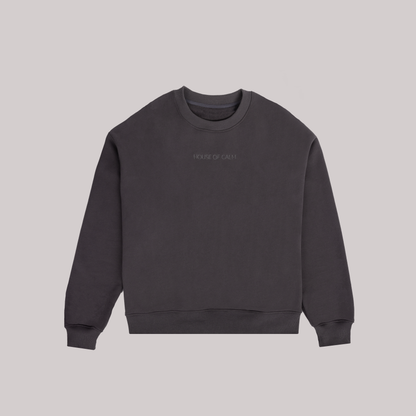 Essential Oversized Sweatshirt - Lava Smoke